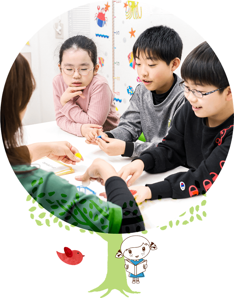 1クラス5名までの少人数制で、ひとりひとりに最適な学びをサポートします